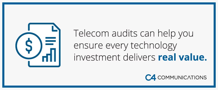 Telecom audits can help you ensure every technology investment delivers real value.